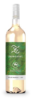 Svatomartinské víno Zborovský Müller Thurgau 2023